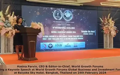 Keynote Speech by Hasina Parvin at WGF GBIF Thailand 2024