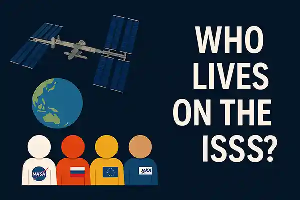 Astronauts travel to the ISS aboard spacecraft like SpaceX Crew Dragon and Russia’s Soyuz capsule.