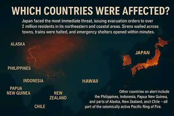 Which Countries Were Affected?