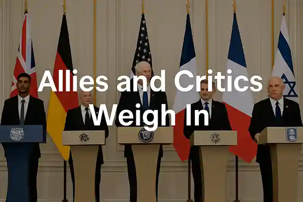 Global Reactions: Allies and Critics Weigh In