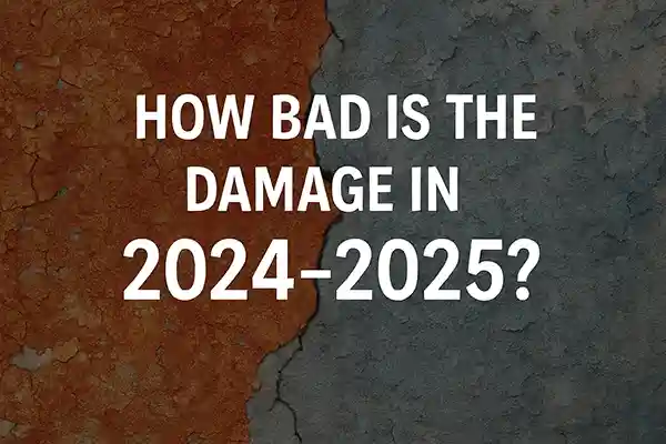 How Bad Is the Damage in 2024–2025?