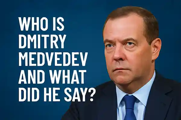 Who Is Dmitry Medvedev and What Did He Say?