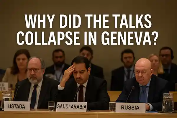 Why Did the Talks Collapse in Geneva?