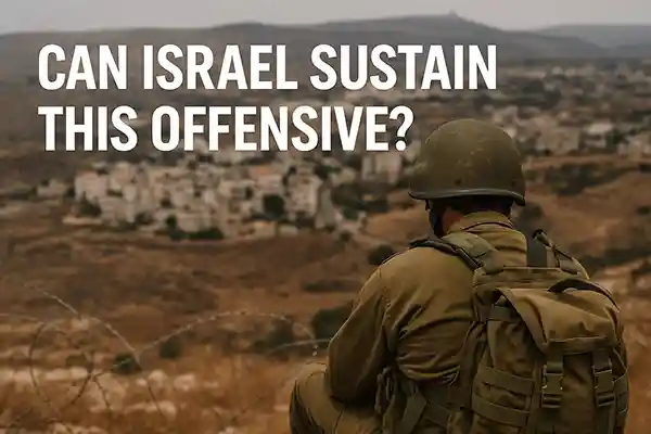 Can Israel Sustain This Offensive?
