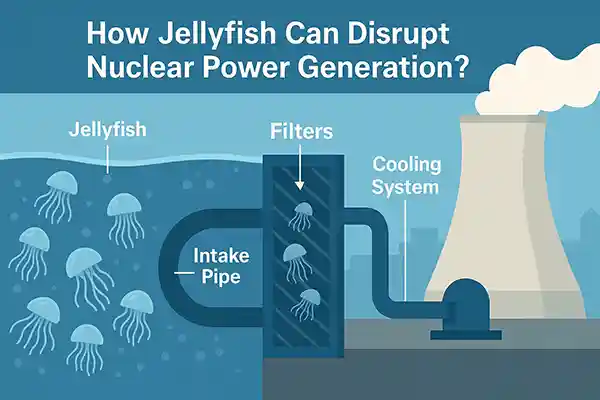 How Jellyfish Can Disrupt Nuclear Power Generation?