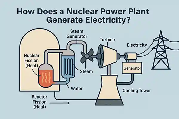 How Does a Nuclear Power Plant Generate Electricity?