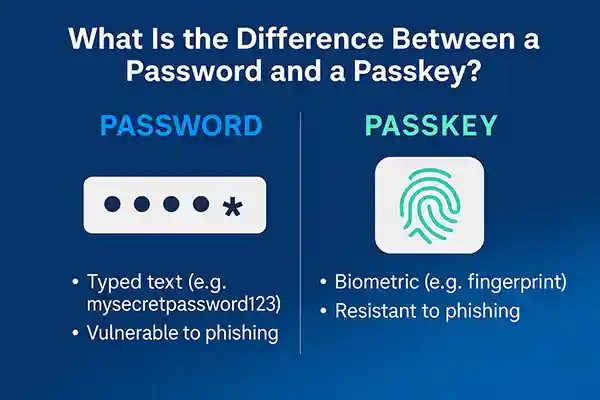What Is the Difference Between a Password and a Passkey?