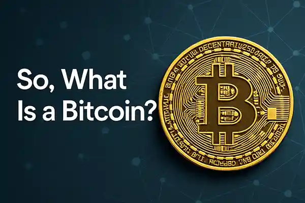 So, What Is a Bitcoin?