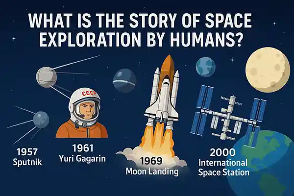 What Is the Story of Space Exploration by Humans?