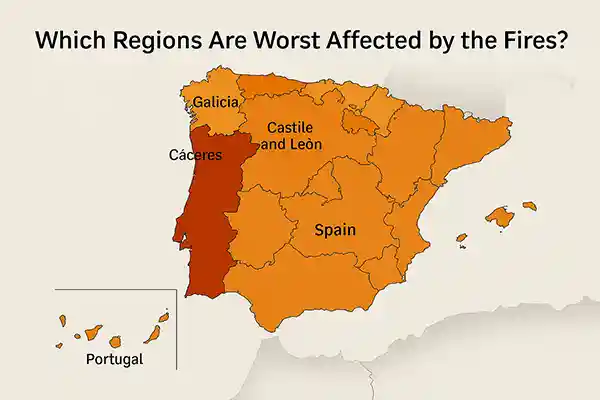 Which Regions Are Worst Affected by the Fires?