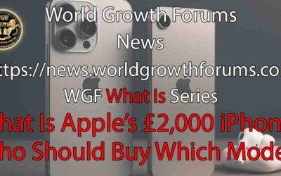 What Is Apple’s £2,000 iPhone?