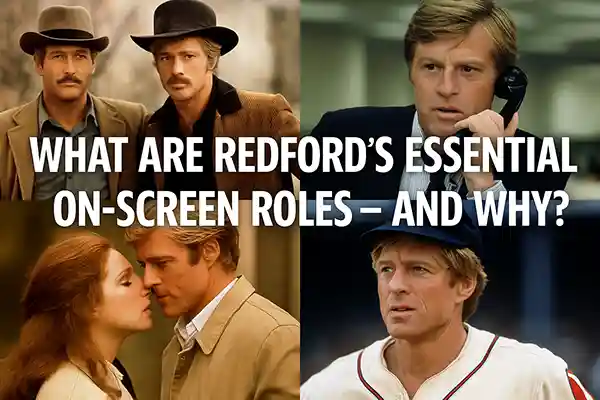 What Are Redford’s Essential On-Screen Roles – and Why?