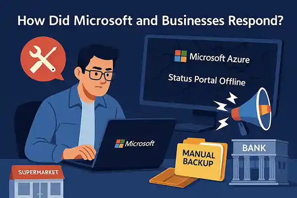 How Did Microsoft and Businesses Respond?