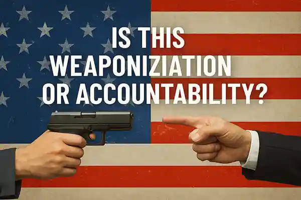 Is This Weaponization or Accountability?