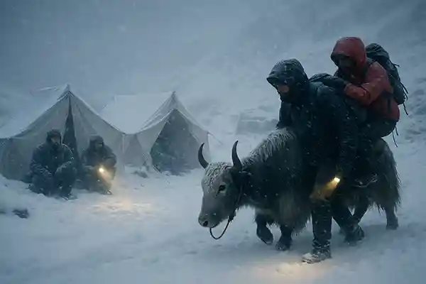 What Is the Story of the Everest Blizzard?