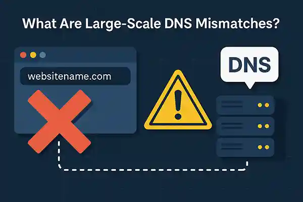 What Are Large-Scale DNS Mismatches?